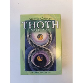 Kosmetinis defektas Crowley Thoth Large Taro kortos US Games Systems